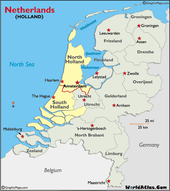 Netherlands And Holland