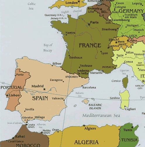 Political Map Definition And Example