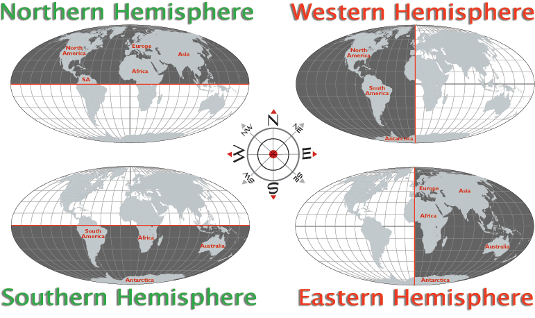 Map Of The Hemispheres In The World Worldatlas