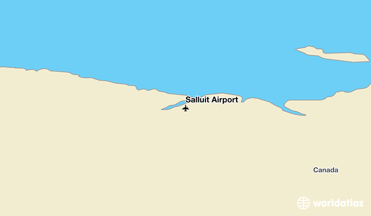 Salluit Airport (yzg) - Worldatlas