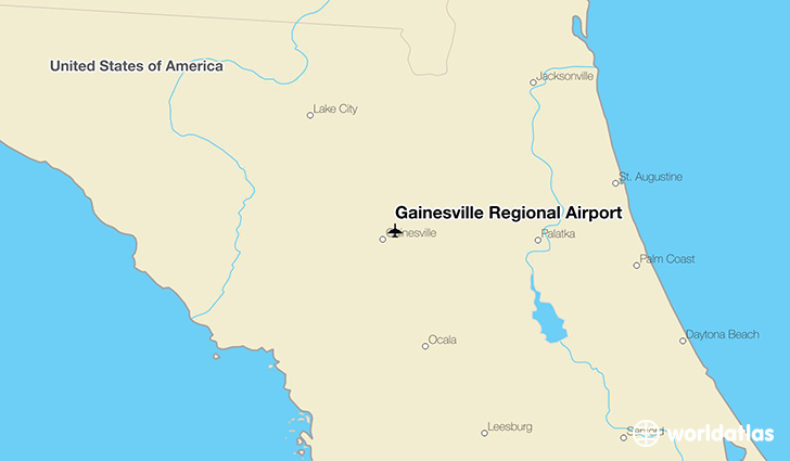 Gainesville Regional Airport (GNV) - WorldAtlas