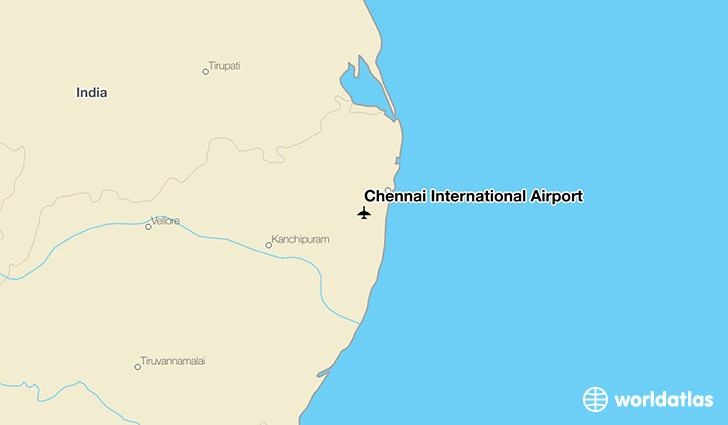 Chennai International Airport (MAA) - WorldAtlas