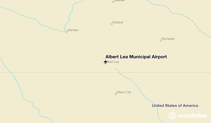 Albert Lea Municipal Airport Ael Worldatlas