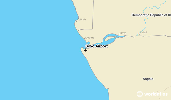 Soyo Airport SZA WorldAtlas