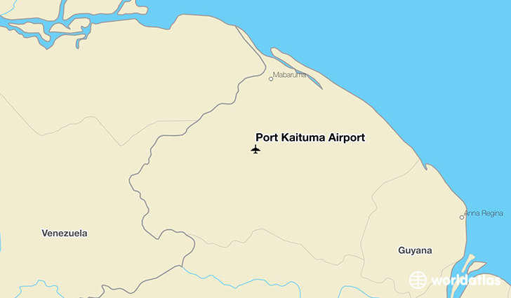 Port Kaituma Airport (PKM) WorldAtlas