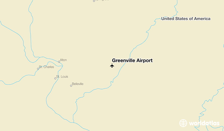 Greenville Airport Gre Worldatlas