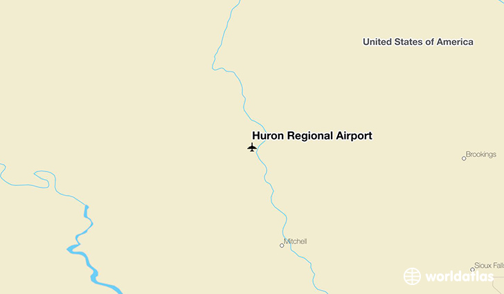 Huron Regional Airport (HON) - WorldAtlas