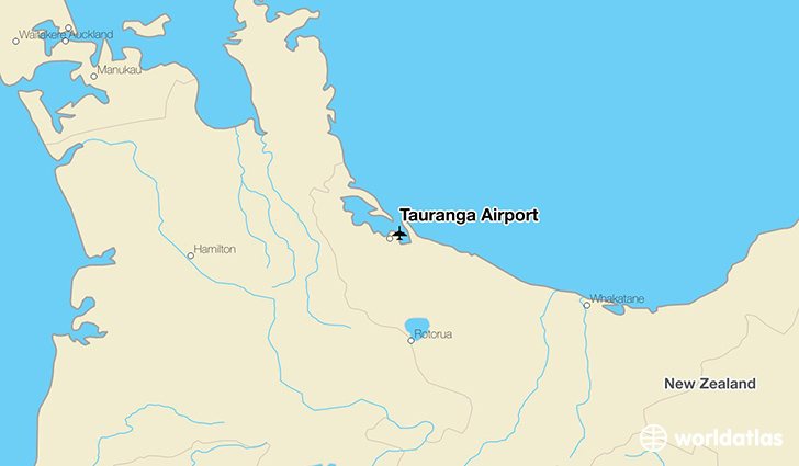 Tauranga Airport (TRG) - WorldAtlas