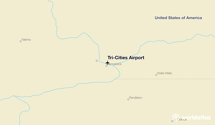 Tri-Cities Airport (PSC) - WorldAtlas