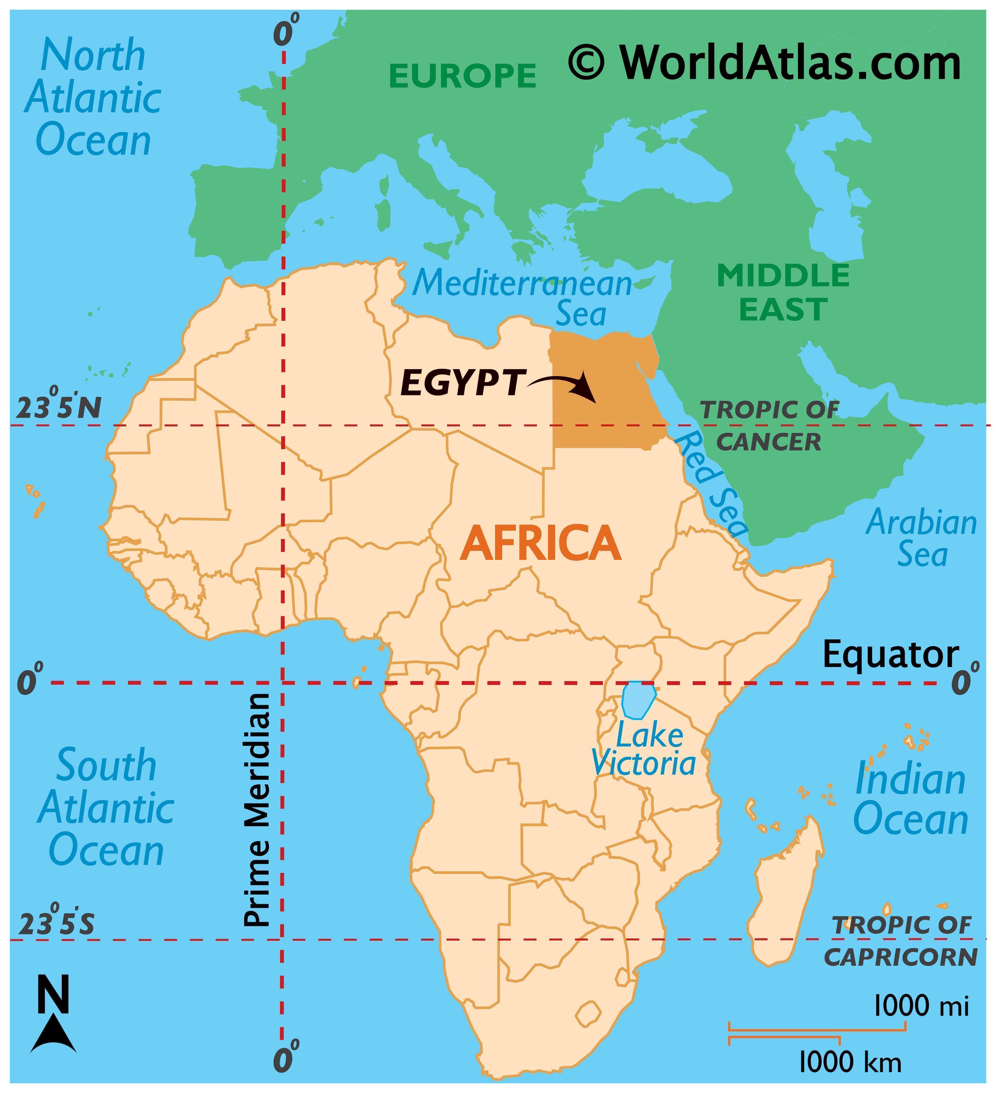 Egypt Map Geography Of Egypt Map Of Egypt Worldatlas