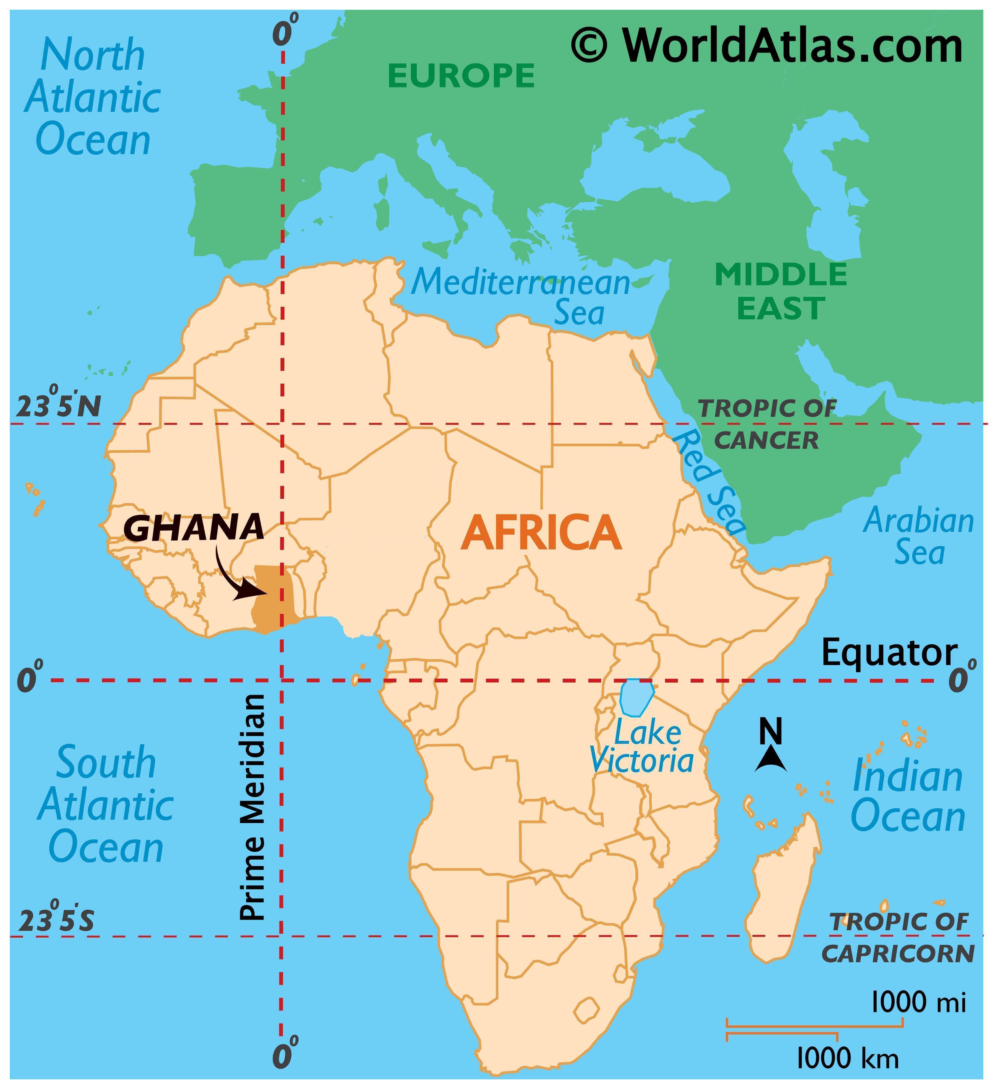 Geography Of Ghana Landforms Glaciers Mt Mckinley World Atlas