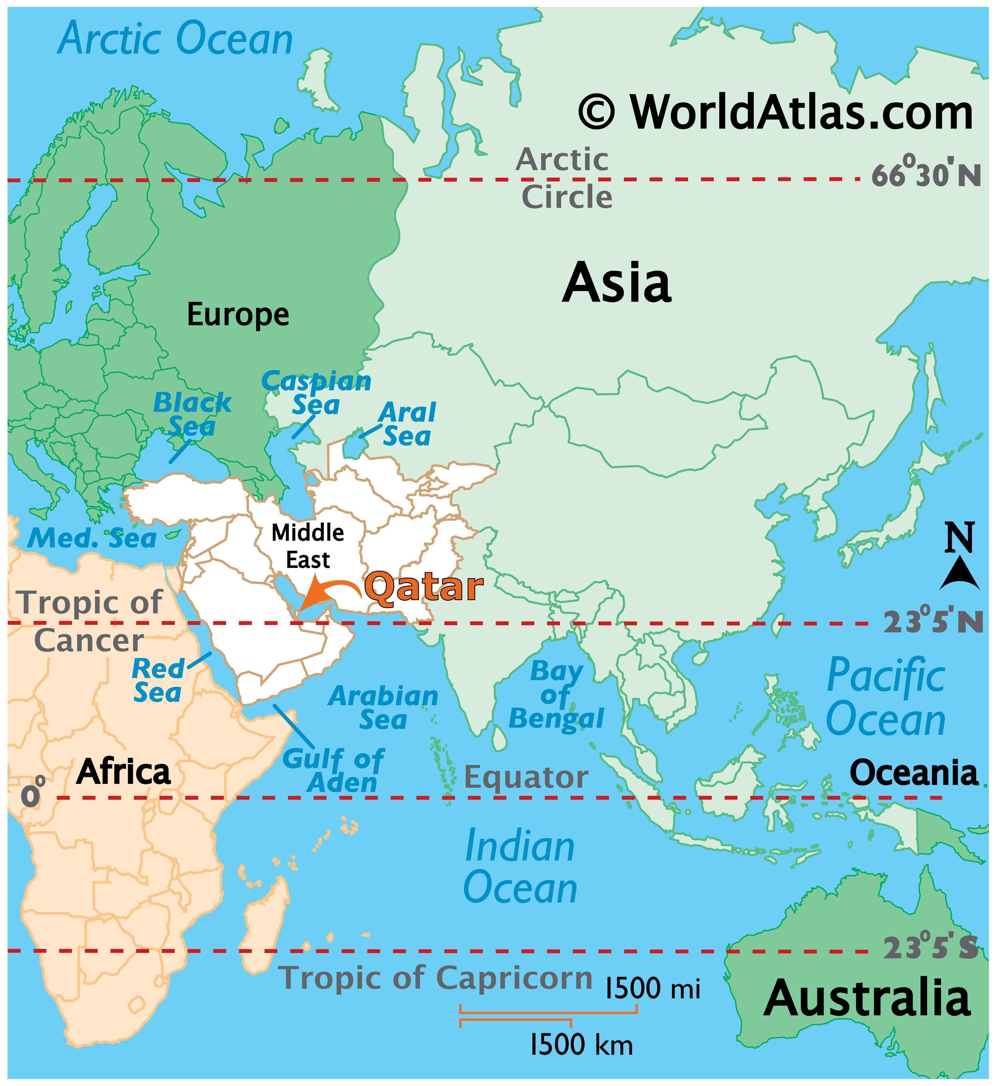 Where Is Doha Qatar On The World Map CYNDIIMENNA