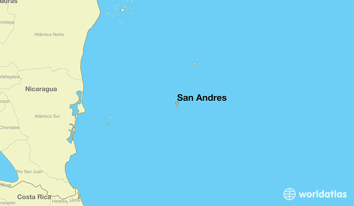 Where Is San Andres Colombia San Andres Archipielago De San Andres Providencia Y Santa Ca 