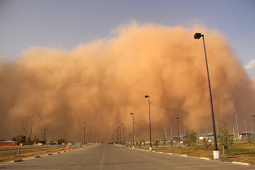 What Is A Dust Storm WorldAtlas