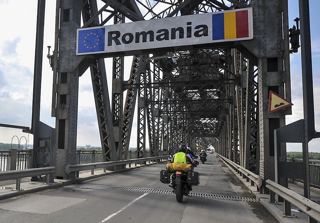 Which Countries Border Romania Worldatlas