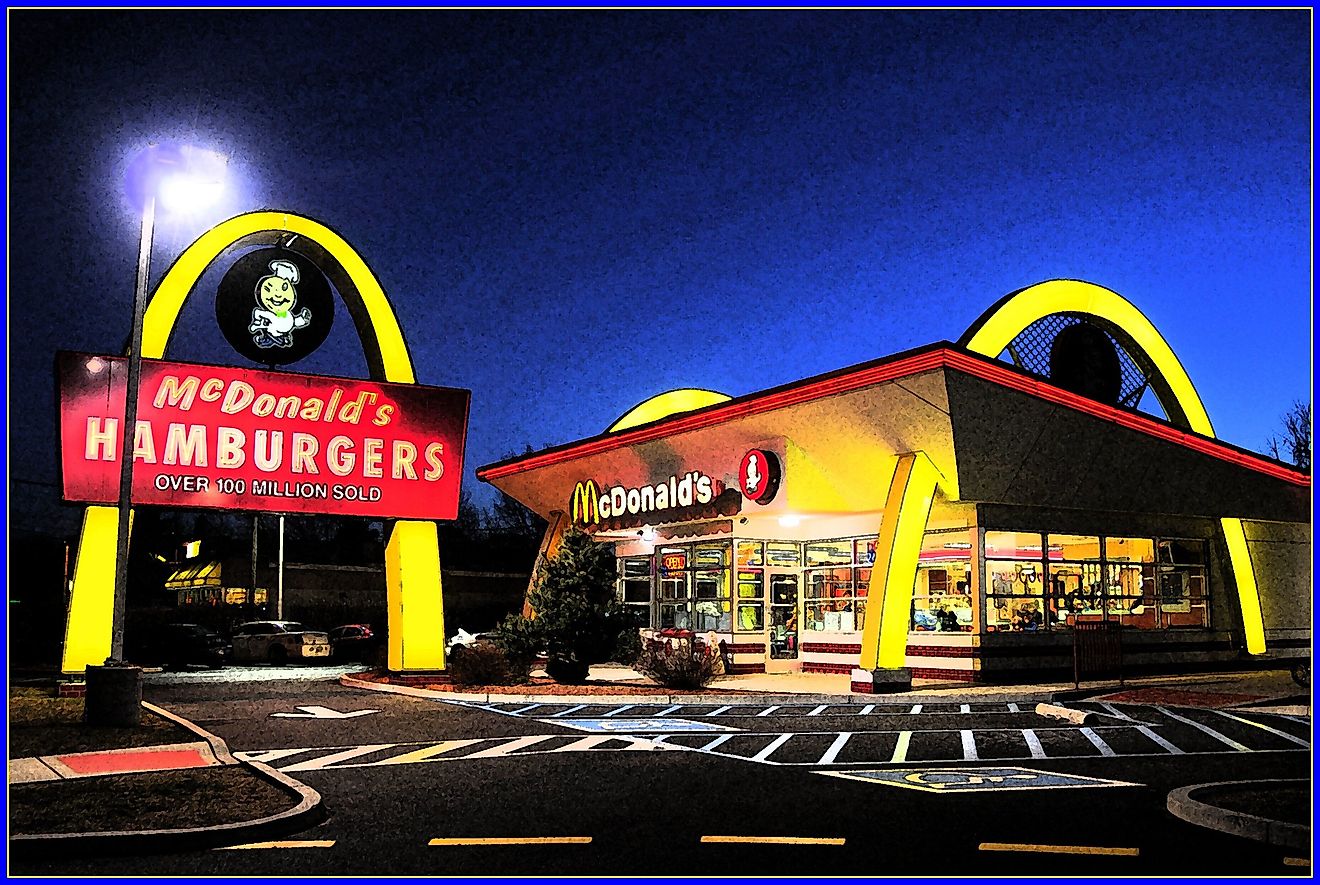 Mc Donald's is one of America's most popular fast-food chains. Image credit: Tony Fischer/Flickr.com