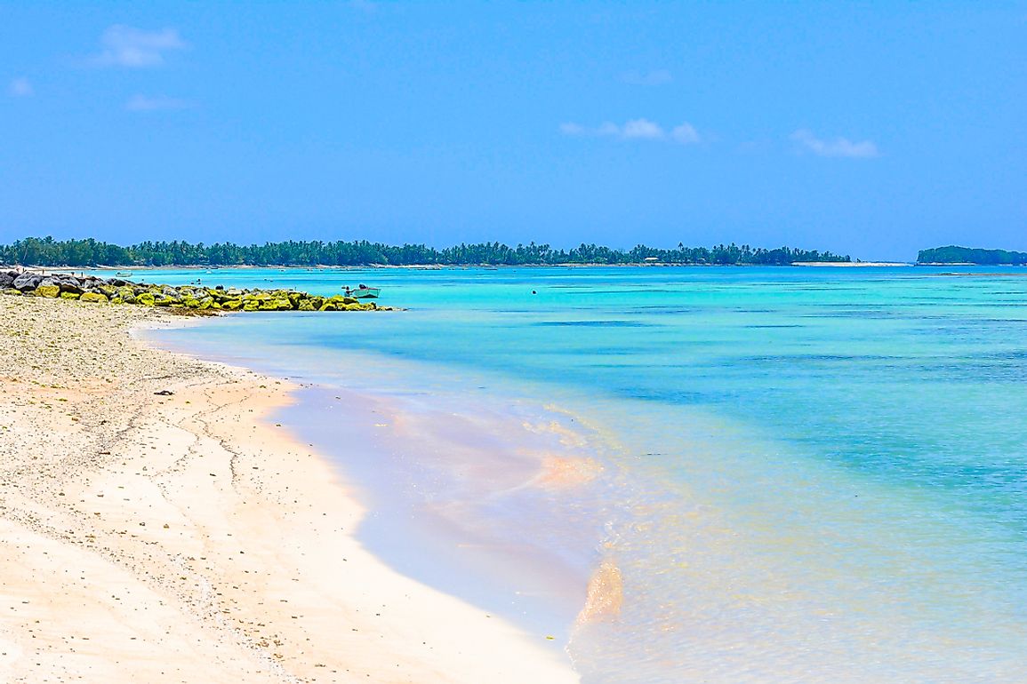 The nation of Tuvalu is likely the first to be lost to climate change. 