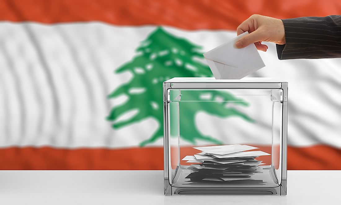 Lebanon is a parliamentary democratic republic. 