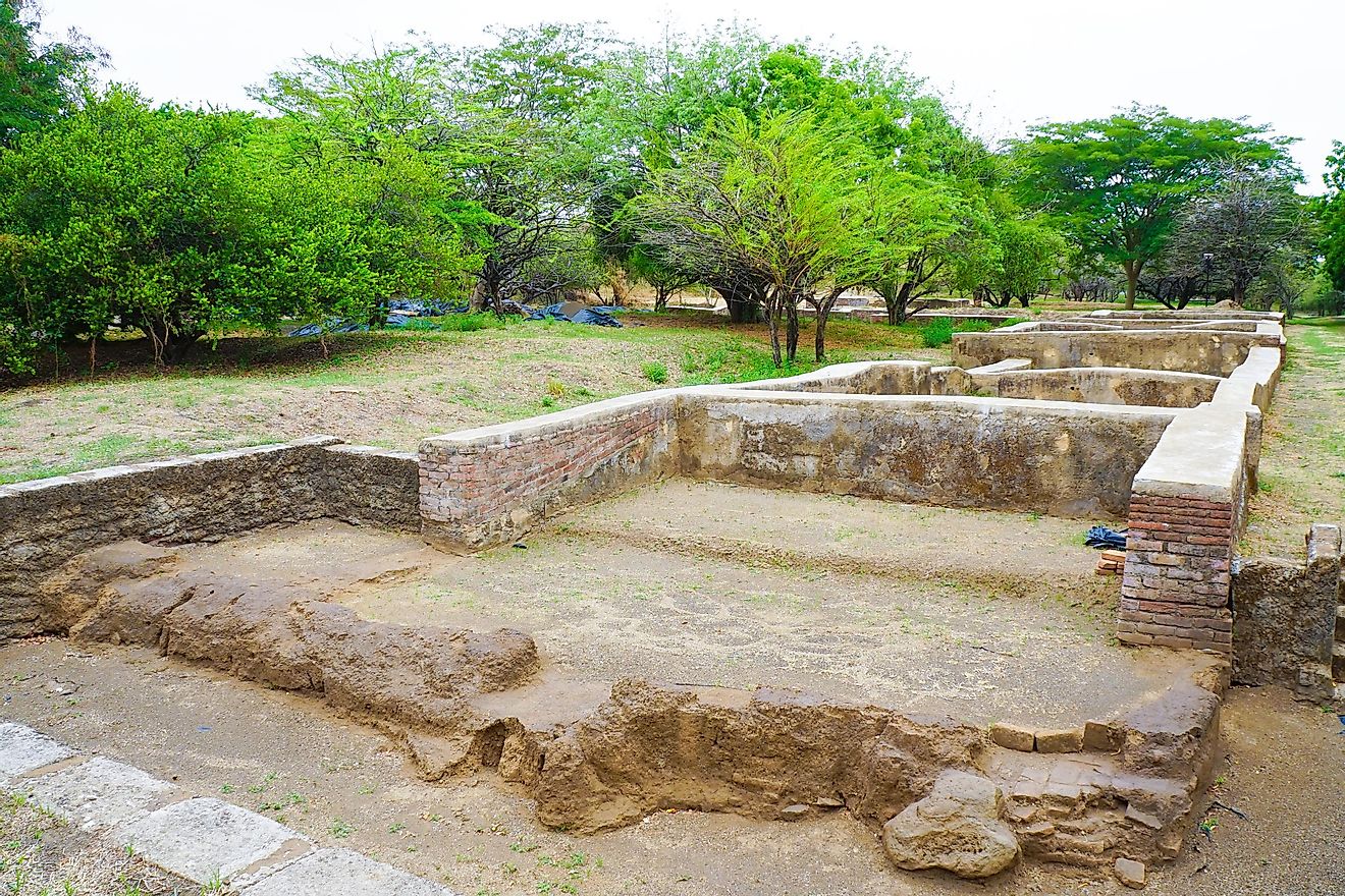 Ruins of León Viejo UNESCO Site in Nicaragua Central America