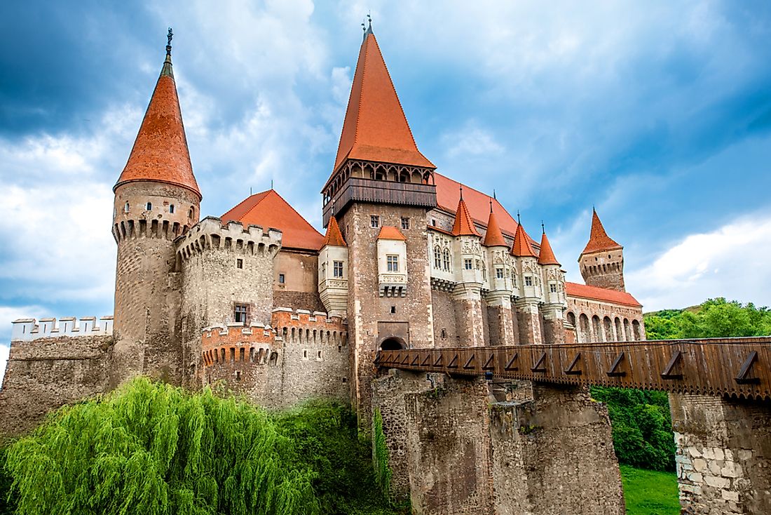 Many experts consider Romania's Corvin Castle, with its iconic Transylvanian architecture, to be the most well-kept medieval structure in southeastern Europe.