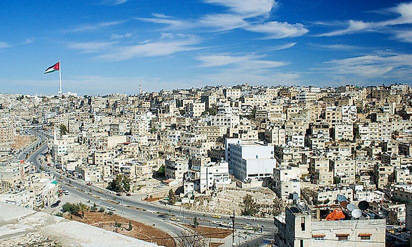 A view of Amman, the capital of Jordan.