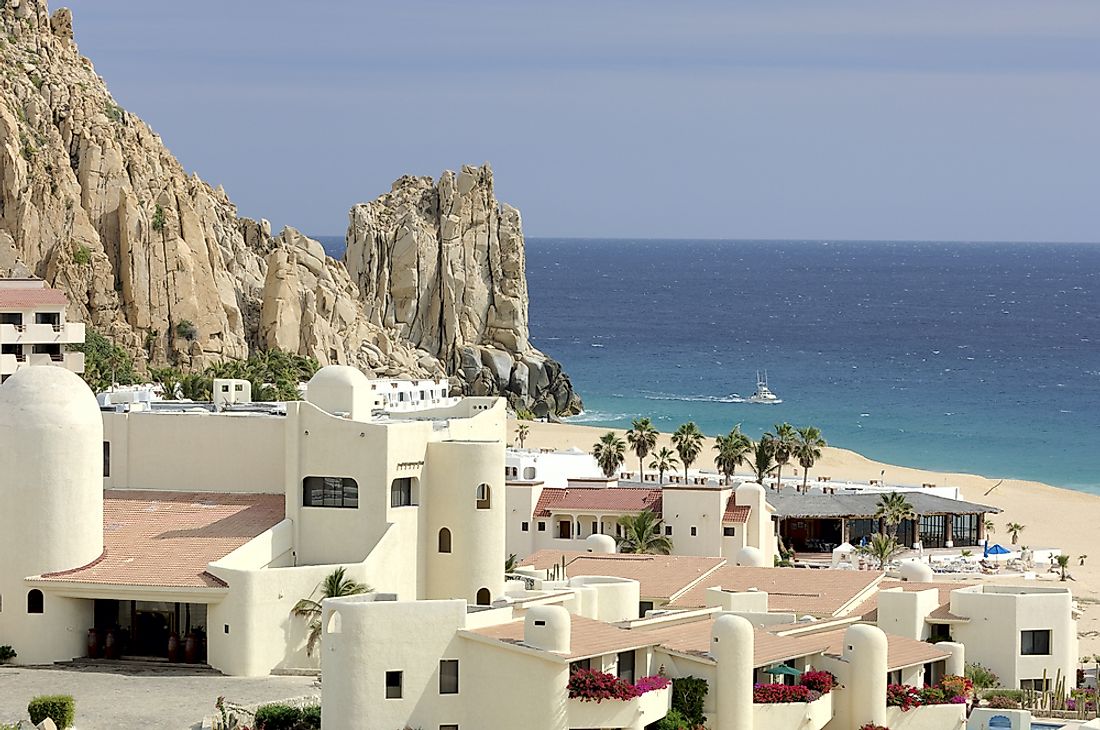 Baja California Sur has a large tourism industry. 