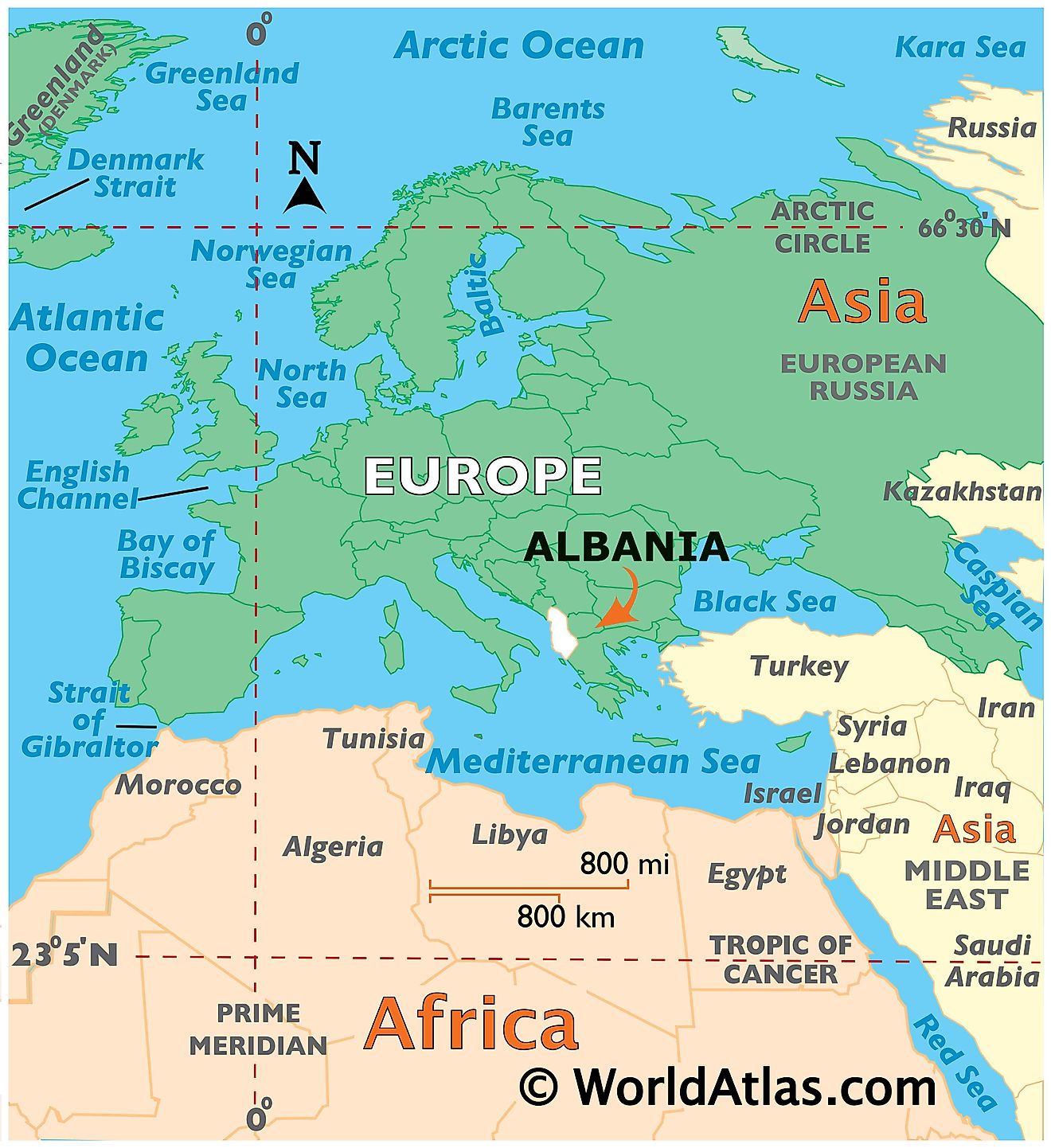 Sintético Imagen Albania En Mapa De Europa Mirada Tensa