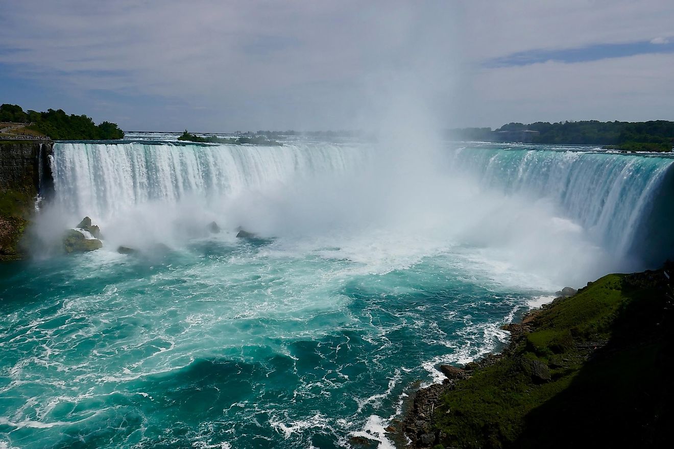Niagara Falls is incredibly dangerous, so makes sure you heed warnings from park rangers when you visit. Photo by Edward Koorey on Unsplash