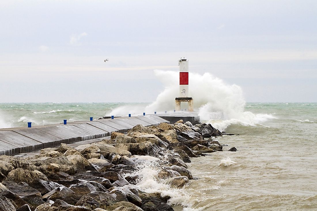 Lake Michigan has experienced multiple lake tsunamis over the years.