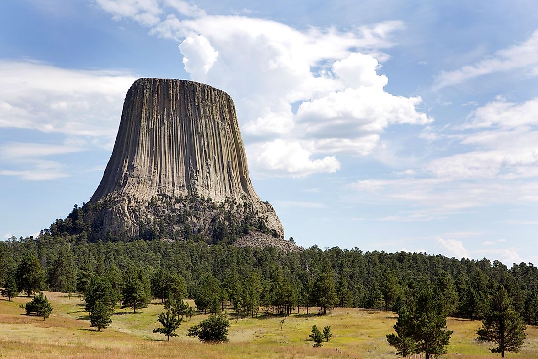 Devils Tower was designated a National Monument by President Theodore Roosevelt in June 1906.
