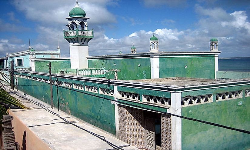 A mosque in Mozambique Island