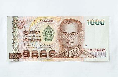 Thai 1000 baht Banknote