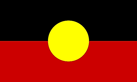 The Australian Aboriginal Flag is one of the official flags of Australia and represents Aboriginal Australians