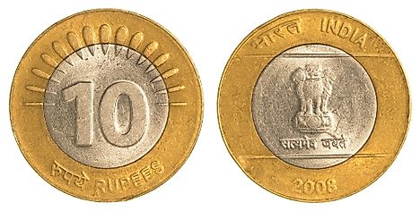 10 Indian rupees Coin