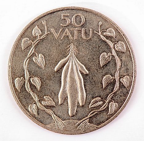 Vanuatu 50 vatu coin