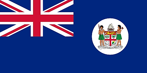 Flag of Fiji from 1908 to 1924
