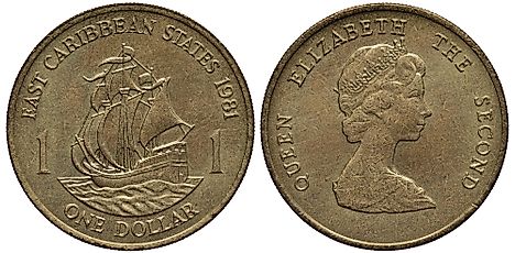 Eastern Caribbean 1 dollar Coin