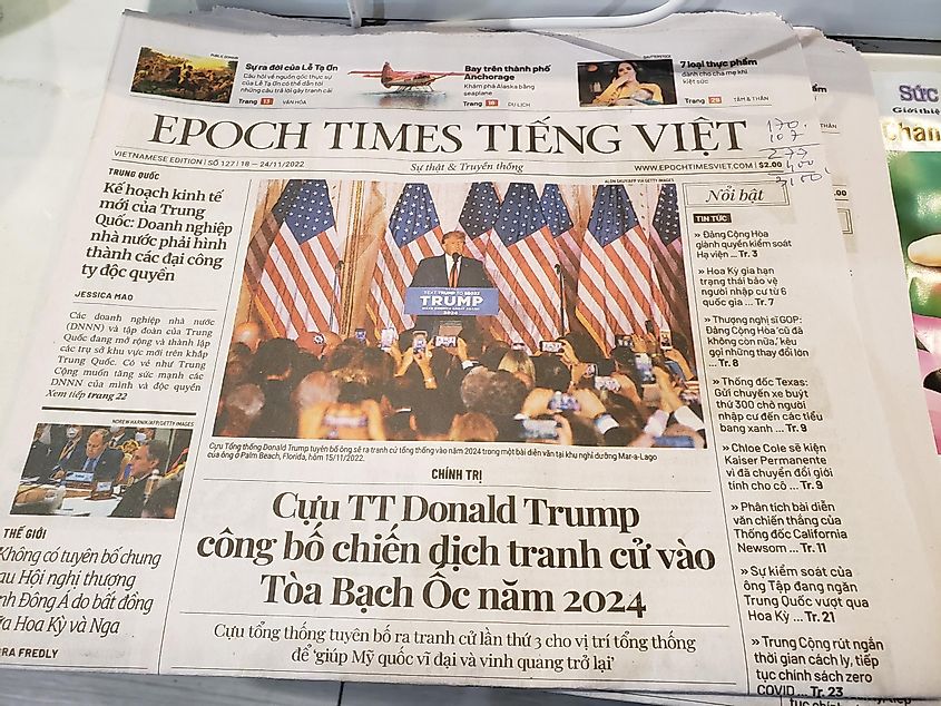 Vietnamese newepaper in USA
