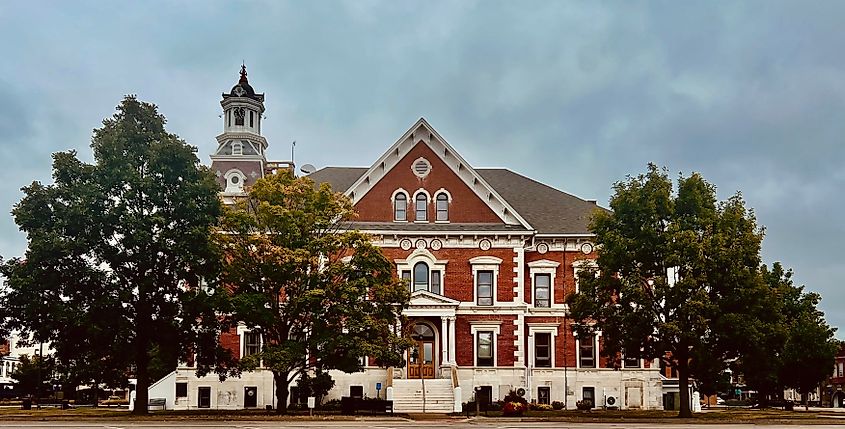 Old Courthouse in Macomb, Illinois