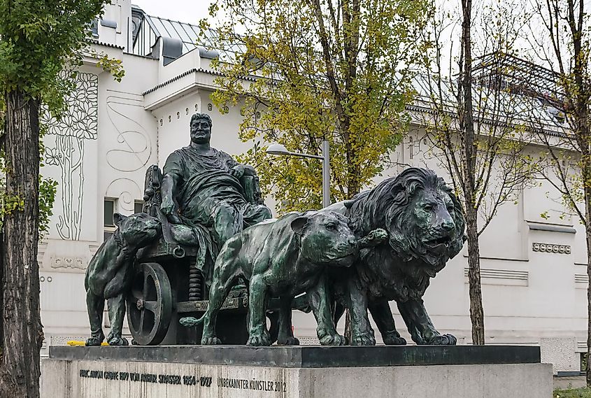 Statue of Mark Antony in Vienna