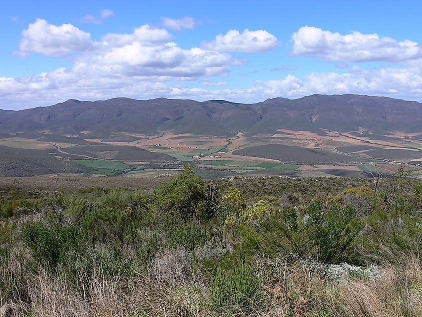 Swartberg Range in South Africa.