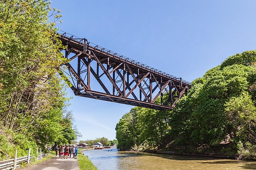 Lockport Railroad Bridge, New York
