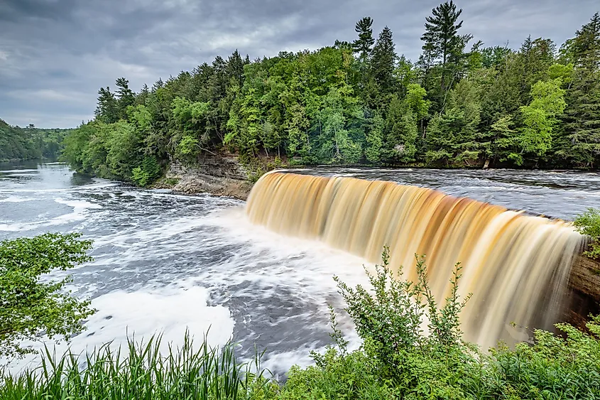 Tahquamenon Falls in Michigan's Upper Peninsula.