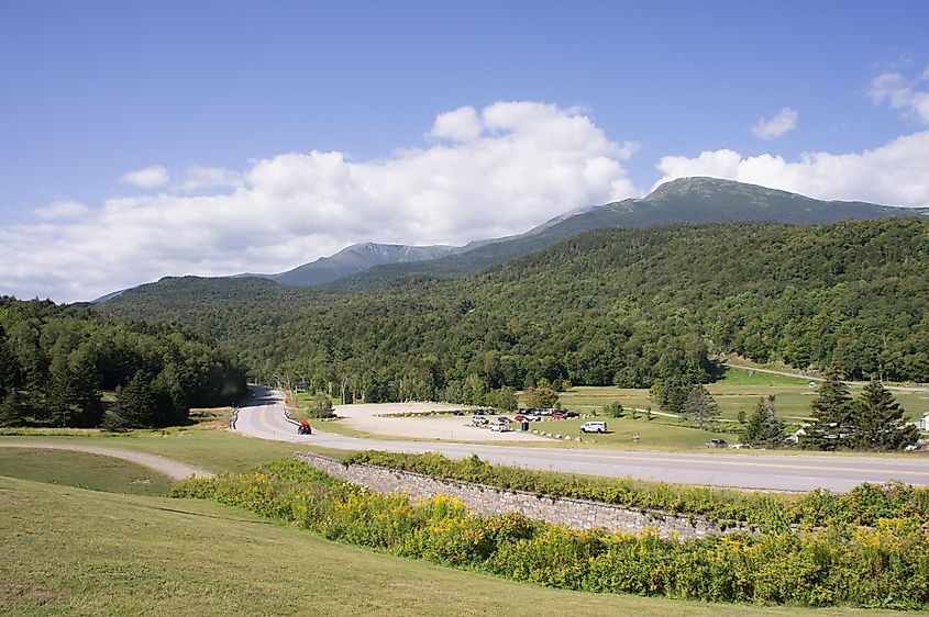 Mount Washington in Gorham, New Hampshire.