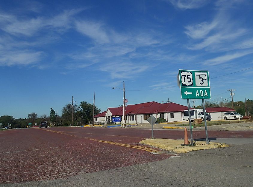 A scene from Ada, Oklahoma.