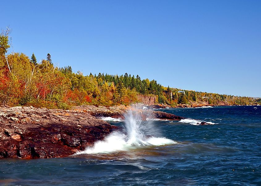 Lake Superior, Minnesota.