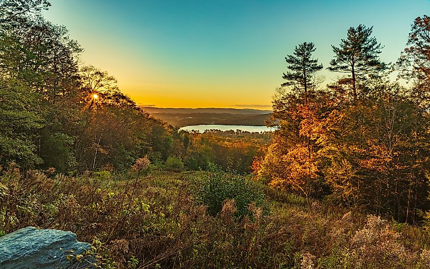 Massachusetts, Berkshires West Stockbridge, Olivia's Overlook.