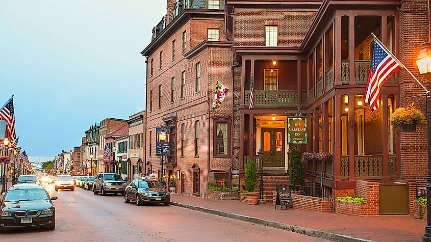 Historic Inns in Annapolis, Maryland, via Unique Downtown Annapolis Hotel