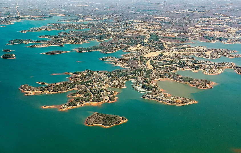 Lake Norman in North Carolina