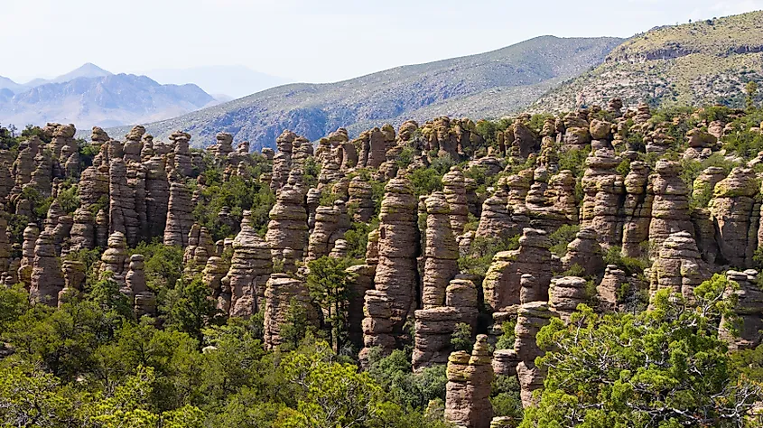 Arizona's Chiricahua National Monument.